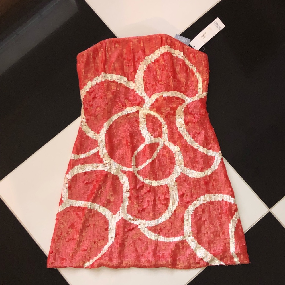 π₯ Badgley Mischka Sequin Dress NWT π₯ - Picture 1 of 8